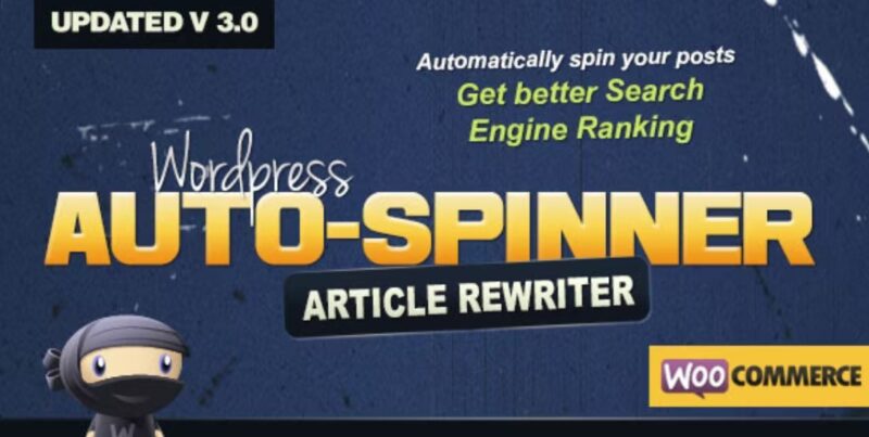 wordpress auto spinner articles rewriter - actualizado marzo 2024